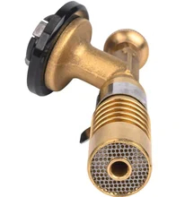 1300 độ Flame Feature tự động đốt Butane Butane đèn đuốc với tay cầm nhôm
