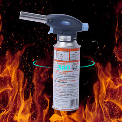 Ngọn đuốc dùng gas nhà bếp bằng nhựa đen 17cm để hâm nóng thức ăn