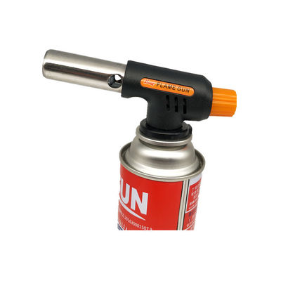 Nấu ăn ngoài trời Ngọn đuốc thổi khí Butane 14cm Đánh lửa tự động
