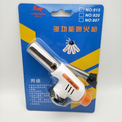 Súng đốt lửa BBQ cắm trại ngoài trời, Đuốc khí Butan di động 20mm