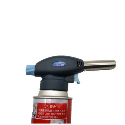 Đuốc cắm trại Butane 17cm bằng nhựa màu đen