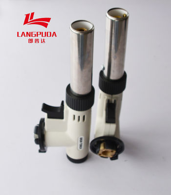 Ngọn đuốc khí Butan có thể nạp lại 18,5cm có thể điều chỉnh An toàn cho hàn