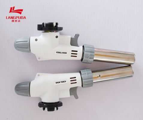OEM ODM Thủ công Đánh lửa Ngọn đuốc hàn khí Butan 19,5cm
