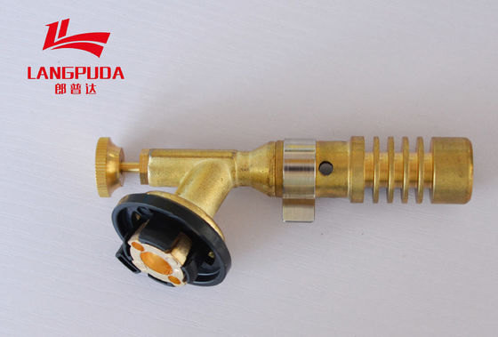 Mỏ hàn khí Butan bằng nhựa đồng thau 115mm Đánh lửa tự động