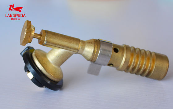 Mỏ hàn khí Butan bằng nhựa đồng thau 115mm Đánh lửa tự động