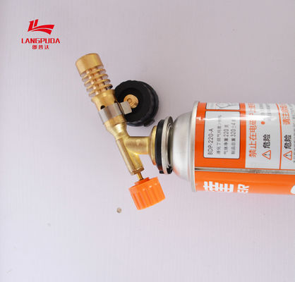 Súng bắn đuốc nhà bếp 12cm đánh lửa tự động, Đầu đốt đuốc khí Cassette