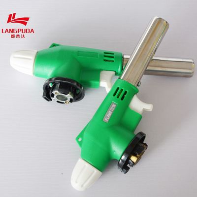 OEM có thể điều chỉnh 150g / h Súng thổi lửa Butan 180x60x49mm