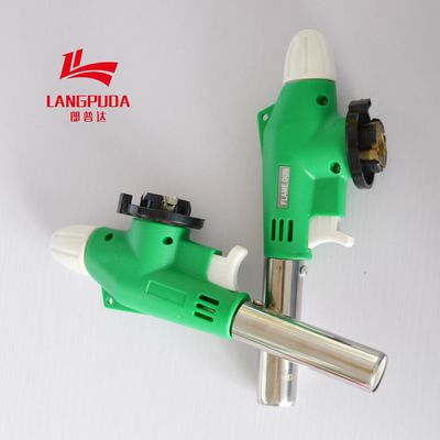 Súng thổi lửa cầm tay 18cm bằng nhựa, Đèn sưởi Butan 150g / h