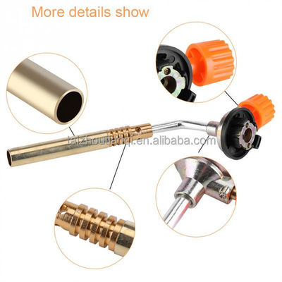 Vòng quay miễn phí Ngọn đuốc sưởi ấm bằng khí 12cm Ngọn lửa ngọn lửa khí