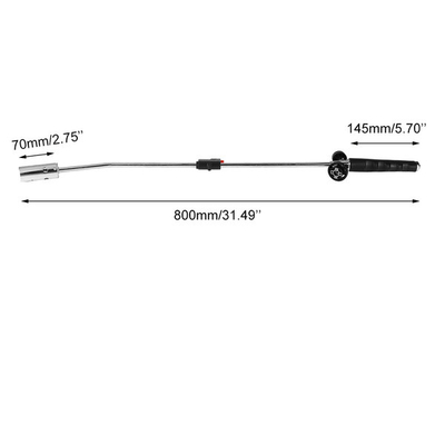 Killer Grass Welding Torch Pistol Đen Với Máy cầm Ergonomic