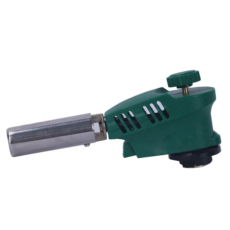 1300-độ ngọn lửa Butane thổi đuốc / Gas sưởi ấm đuốc với tự động thắp lửa nhôm tay cầm