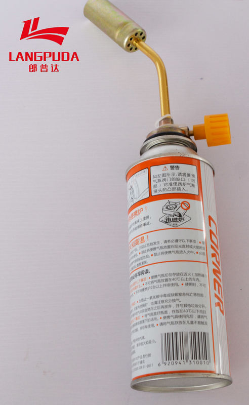 Súng bắn đuốc nhà bếp 19,8cm tự đánh lửa, đuốc khí Butan có thể điều chỉnh để nấu ăn
